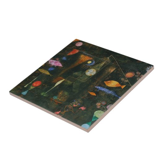 Fish Magic - Paul Klee Fliese (Seite)