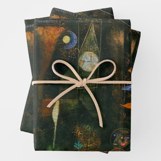 Fish Magic - Paul Klee Geschenkpapier Set (Beispiel)