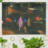 Fish Magic - Paul Klee Geschirrtuch (Gefaltet)