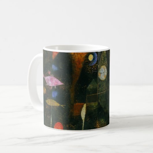 Fish Magic - Paul Klee Kaffeetasse (Vorderseite Links)