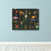 Fish Magic - Paul Klee Leinwanddruck (Insitu (Holzboden))