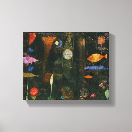 Fish Magic - Paul Klee Leinwanddruck (Vorderseite)