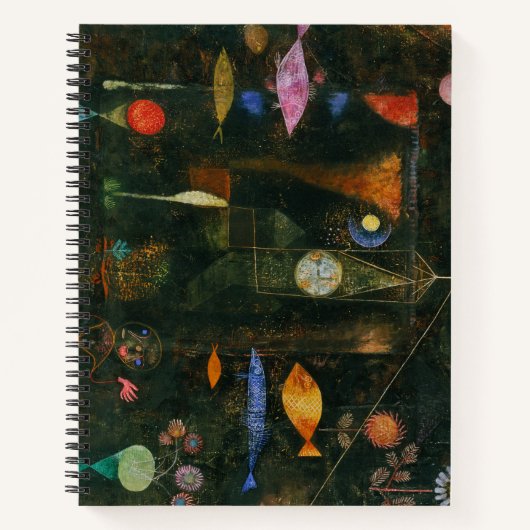 Fish Magic - Paul Klee Notizblock (Vorderseite)