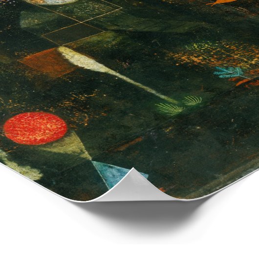 Fish Magic - Paul Klee Poster (Ecke)