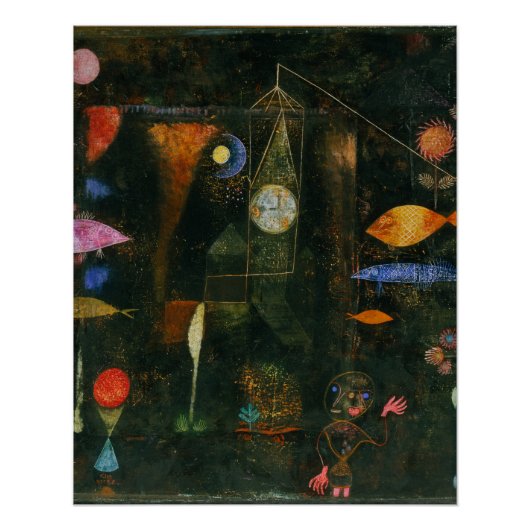 Fish Magic - Paul Klee Poster (Vorderseite)
