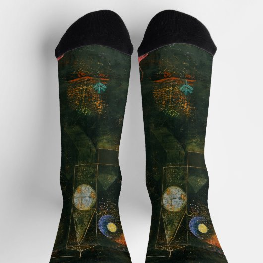 Fish Magic - Paul Klee Socken (Oben)