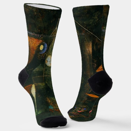 Fish Magic - Paul Klee Socken (Gewinkelt)