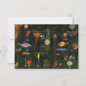 Fish Magic von Paul Klee Dankeskarte (Vorderseite)
