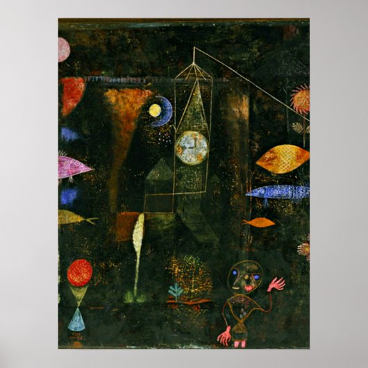 Fish Magic von Paul Klee Poster (Vorne)