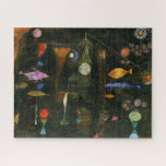 Fish Magic von Paul Klee Puzzle<br><div class="desc">Paul Klee - Fischmagie,  1925. Paul Klee war ein schweizerisch geborener deutscher Künstler. Sein höchst individueller Stil wurde durch Kunstbewegungen beeinflusst,  die Expressionismus,  Kubismus und Surrealismus beinhalteten.</div>