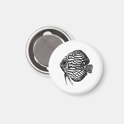 Fish magnet (Vorderseite/Rückseite)