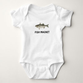 Fish Magnet Baby Unterhemd