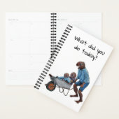 Fish Man Autumn Fun Ride Fantasy Art Planner Planer (Anzeige)
