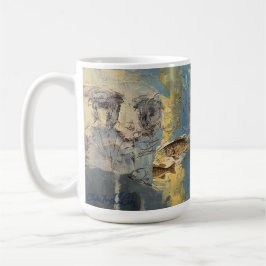 Fish Market Kunsttasse von Carol Worthington-Levy Kaffeetasse