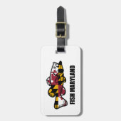 Fish Maryland Gepäckanhänger (Vorderseite vertikal)