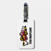 Fish Maryland Gepäckanhänger (Rückseite vertikal)