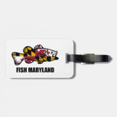 Fish Maryland Gepäckanhänger (Rückseite horizontal)