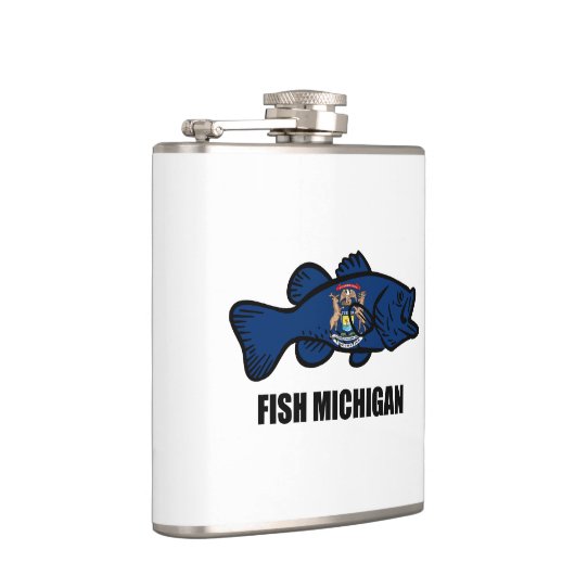Fish Michigan Flachmann (Rechts)