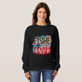 Fish Monogram Frame Sweatshirt (Vorne ganz)