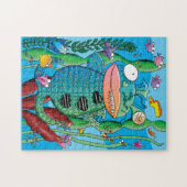 Fish Monster Puzzle (Horizontal)