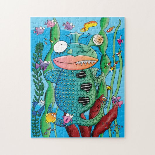 Fish Monster Puzzle (Vertikal)