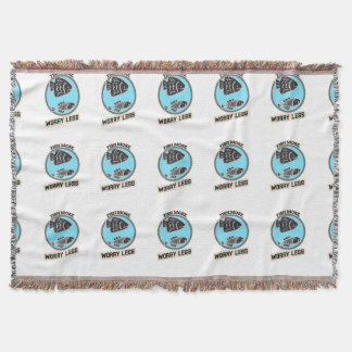 Fish More Worry Less Decke