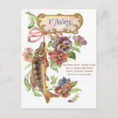 Fish Morning Glory Postkarte (Vorderseite)