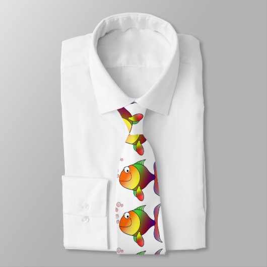FISH NECK TIE KRAWATTE (Gebunden)