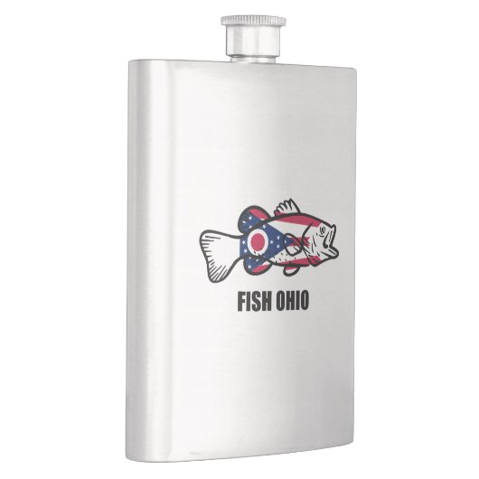 Fish Ohio Flachmann (Rechts)