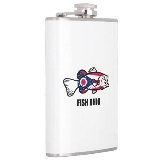 Fish Ohio Flachmann (Rechts)