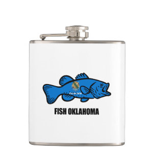 Fish Oklahoma Flachmann