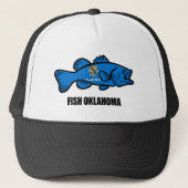 Fish Oklahoma Truckerkappe (Vorderseite)