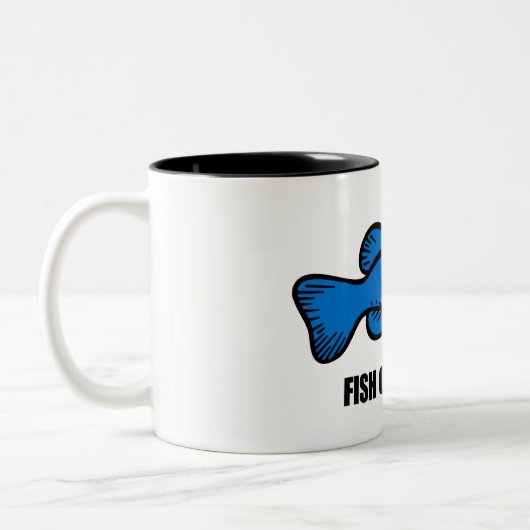 Fish Oklahoma Zweifarbige Tasse (Links)