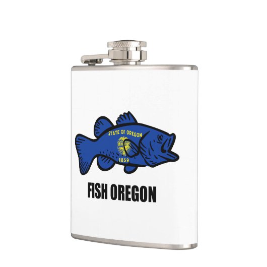 Fish Oregon Flachmann (Links)