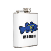 Fish Oregon Flachmann (Rechts)