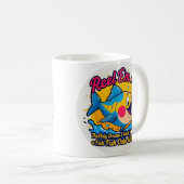 Fish Outta Water Fun Kaffeetasse (VorderseiteRechts)