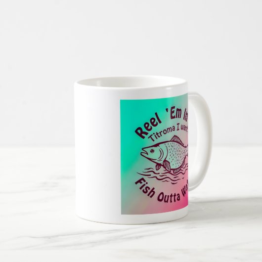 Fish Outta Water Kaffeetasse (VorderseiteRechts)
