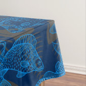 Fish Pattern 01 Versteckte Knochen.B DRed BG Tischdecke (Beispiel)