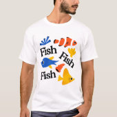 fish pattern art T-Shirt (Vorderseite)