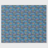 Fish Pattern Packpapier (Flach)