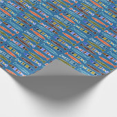 Fish Pattern Packpapier (Ecke)