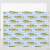 fish patterned paper (Vorne/Hinten)