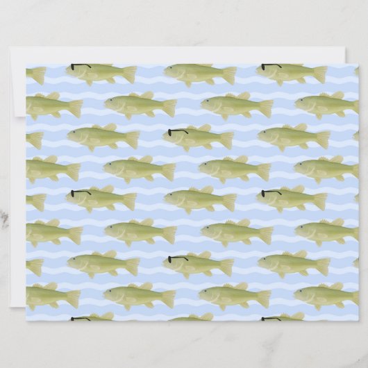 fish patterned paper (Vorderseite)