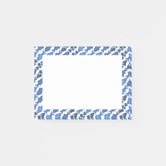 Fish Post-It-Notes Post-it Klebezettel (Vorderseite)