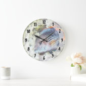 Fish - Rainbowfish Große Wanduhr (Zuhause)