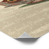 Fish Red Perch Fisherman Art Poster (Ecke)