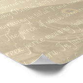 Fish Red Perch Fisherman Art Poster (Ecke)