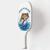 Fish-Reelin' in den Siegen Pickleball Schläger (Links)
