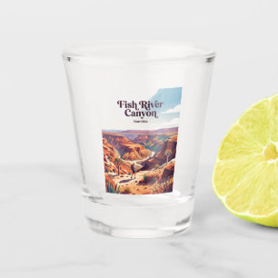 Fish River Canyon Namibia Schnapsglas