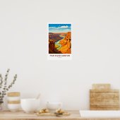 Fish River Canyon Namibia Travel Print Poster (Küche)